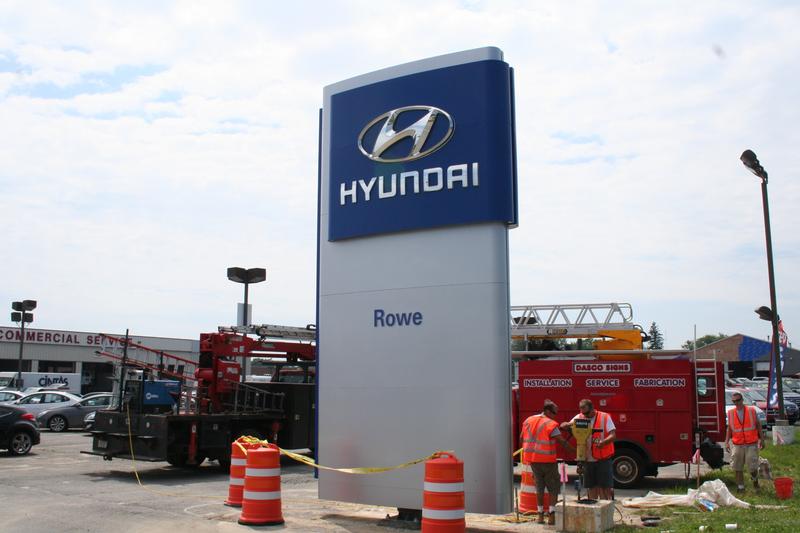 Hyundai pylon install